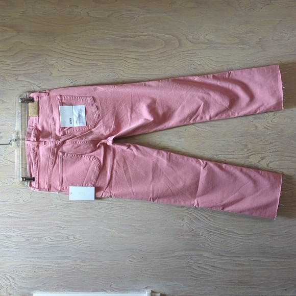 EDWIN Bree Slim Mid Rise Skinny Jeans Petal Pink size 29 - Picture 2 of 8